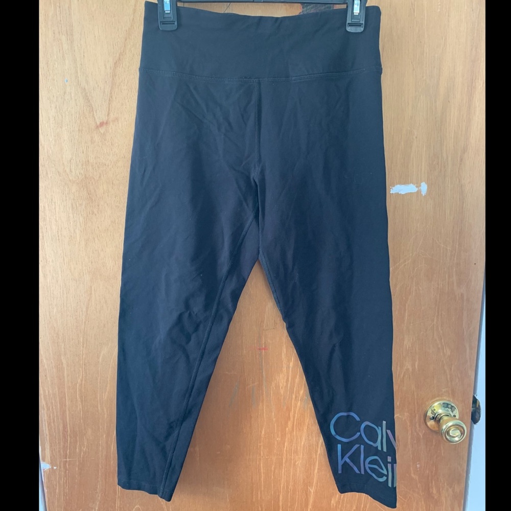 Calvin Klein Leggings with Rainbow Ankle Logo
